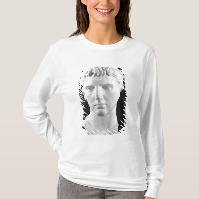 Camiseta Cabeça de Caesar Augustus (Frente)