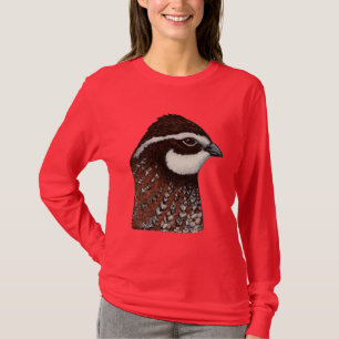 Camiseta Cabeça de Codorna Bobwhite