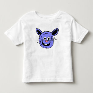 Camiseta Cabeça de Coelho Azul