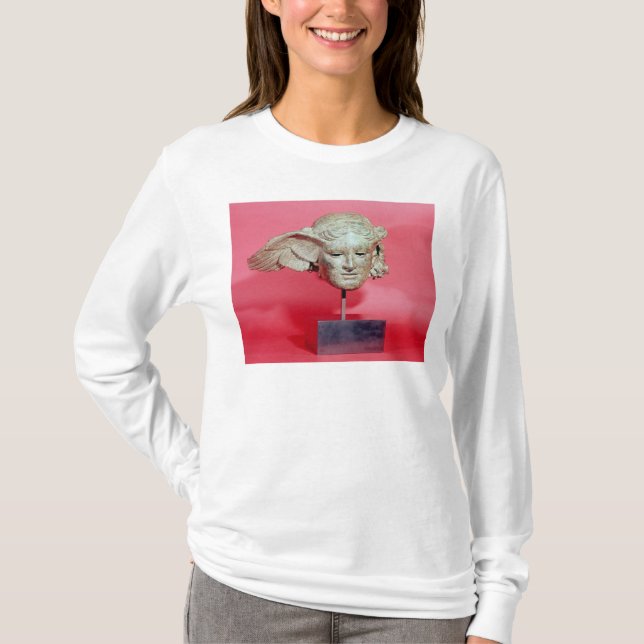 Camiseta Cabeça de Hypnos, cópia de um original Hellenistic (Frente)