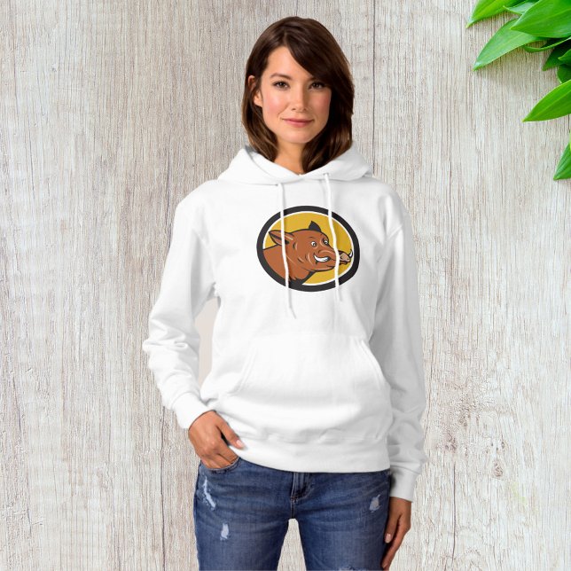 Camiseta Cabeça de Javali (Criador carregado)
