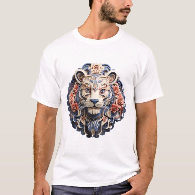 Camiseta Cabeça de Leão (Frente)