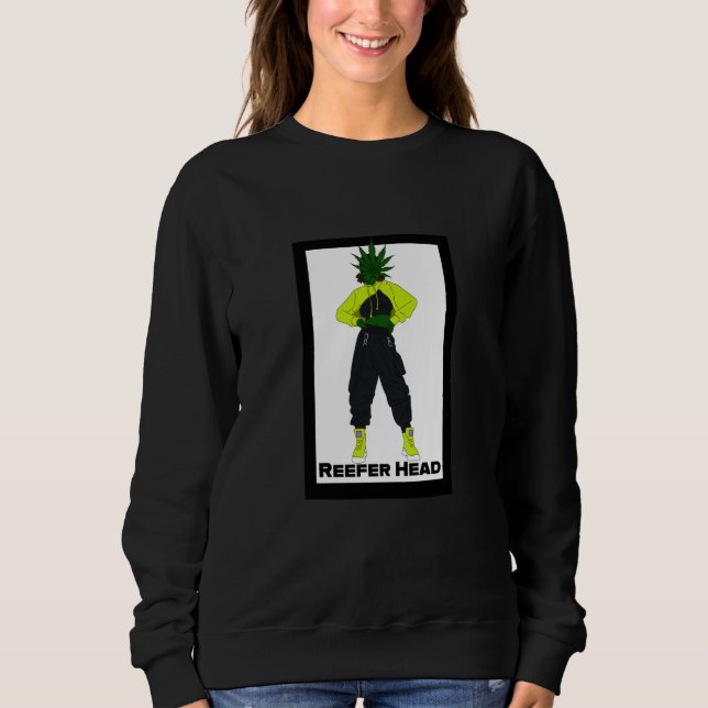 Camiseta Cabeça de Maconha Hiphop Feminino (Frente)