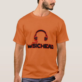 Camiseta Cabeça de Música retrô
