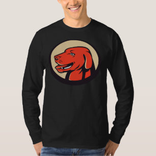Camiseta Cabeça de Ouro de varejo do Labrador