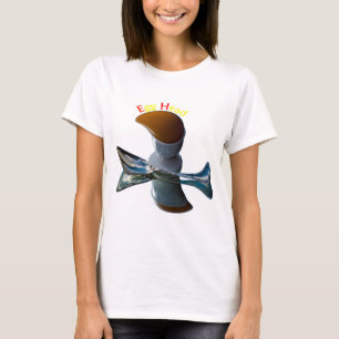 Camiseta Cabeça de Ovo Designs Quirky