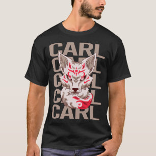 Camiseta Cabeça de Raposa - Carl Nome