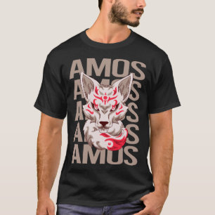 Camiseta Cabeça de Raposa - Nome Amos
