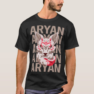 Camiseta Cabeça de Raposa - Nome Ariano