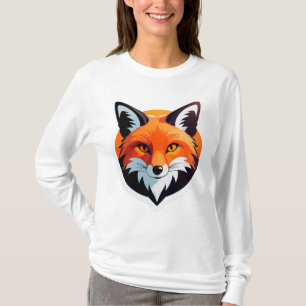 Camiseta Cabeça de Raposa Vibrante