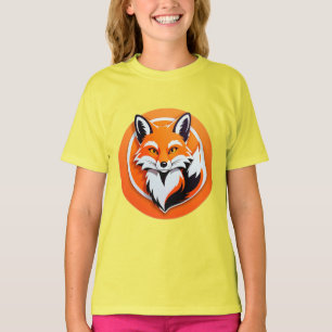 Camiseta Cabeça de Raposa Vibrante