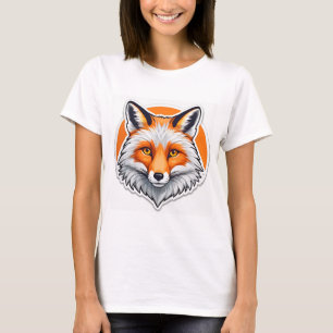 Camiseta Cabeça de Raposa Vibrante