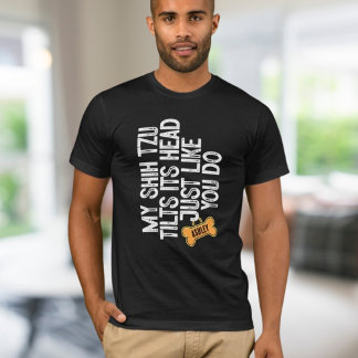 Camiseta Cabeça de shih tzu parece com a sua