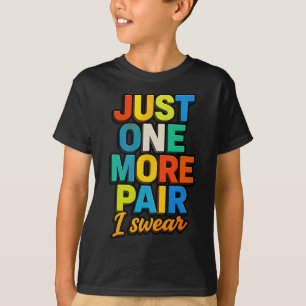 Camiseta Cabeça de Tênis Só Mais Um Par Colorido Sketll Sh