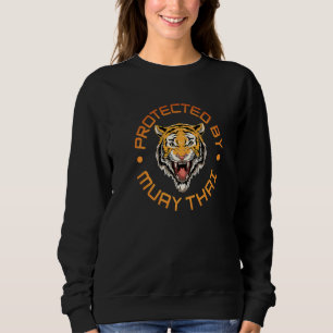 Camiseta Cabeça de Tigre Tailandesa Irritada Muay