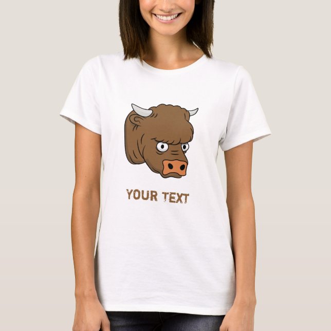 Camiseta Cabeça de Touro (Frente)