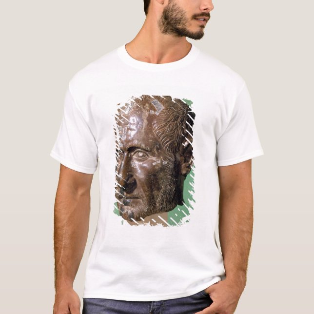 Camiseta Cabeça de Trajanus Decius de Samisegetuza (Frente)