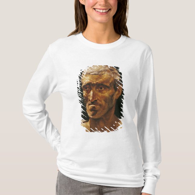 Camiseta Cabeça de um homem Shipwrecked (Frente)