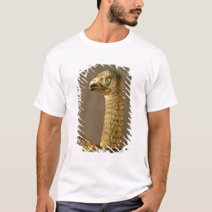 Camiseta Cabeça de uma águia, detalhe de ornamenta do