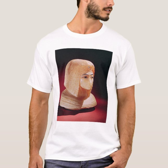 Camiseta Cabeça de uma mulher, acreditada ser princesa Kiya (Frente)
