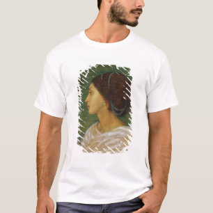 Camiseta Cabeça de uma mulher do mulato, 1861 (o óleo no