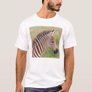 Camiseta Cabeça de zebra bebê, Tanzânia