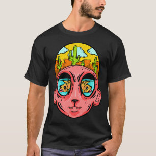 Camiseta cabeça do deserto