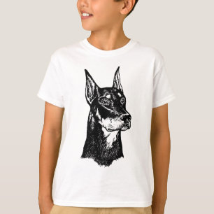 CAMISETA CABEÇA DO DOBERMAN