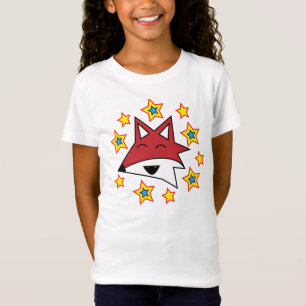 Camiseta Cabeça do Fox com estrelas