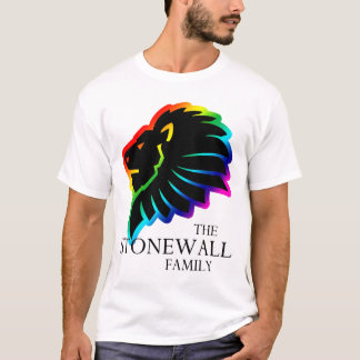 Camiseta Cabeça do leão com T do texto