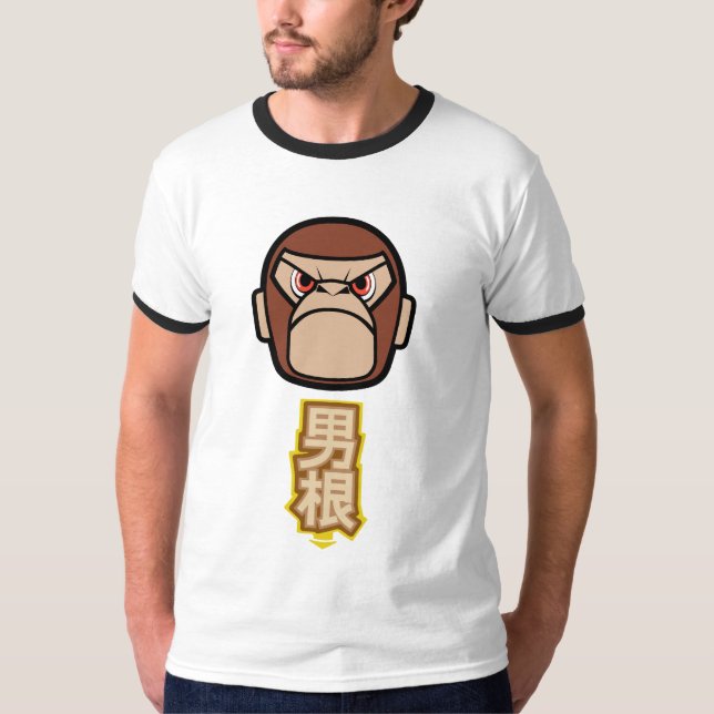 Camiseta Cabeça do macaco (Frente)