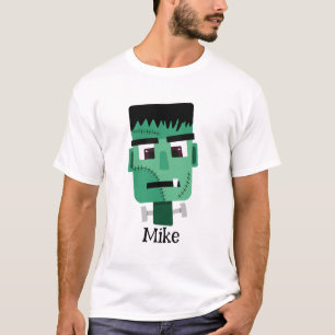 Camiseta Cabeça do Monstro de Frankenstein
