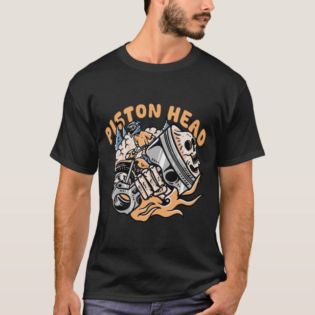 Camiseta Cabeça do Pistão (Frente)