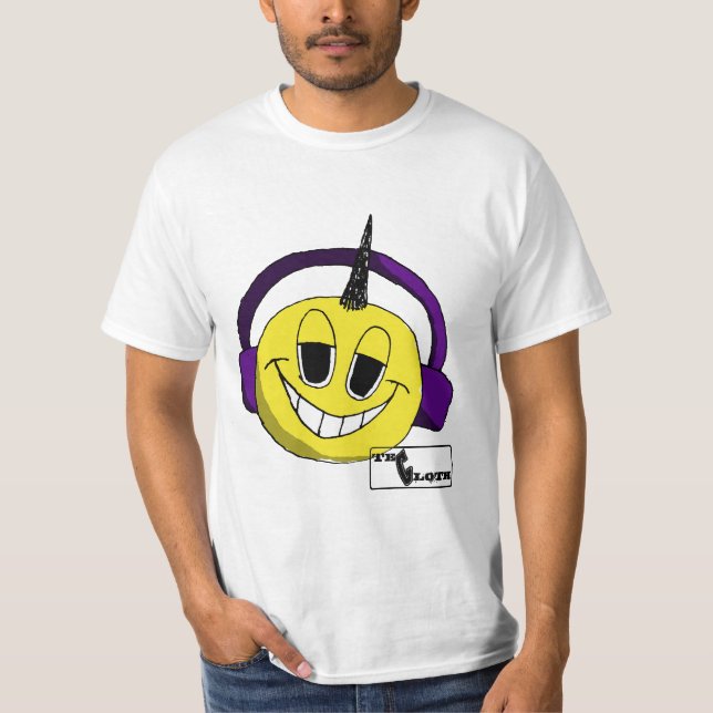 Camiseta cabeça do techno (Frente)