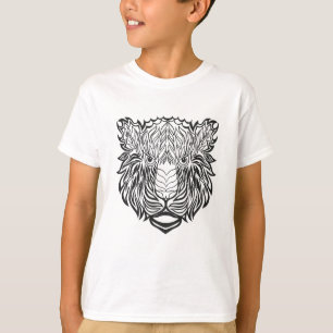 Camiseta Cabeça do tigre do estilo