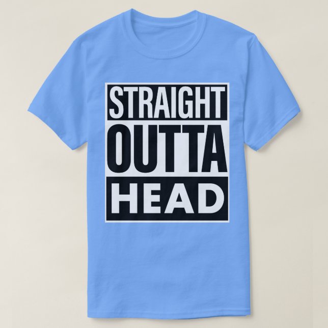 Camiseta Cabeça Hetero Fora do Cabeçalho (Frente do Design)
