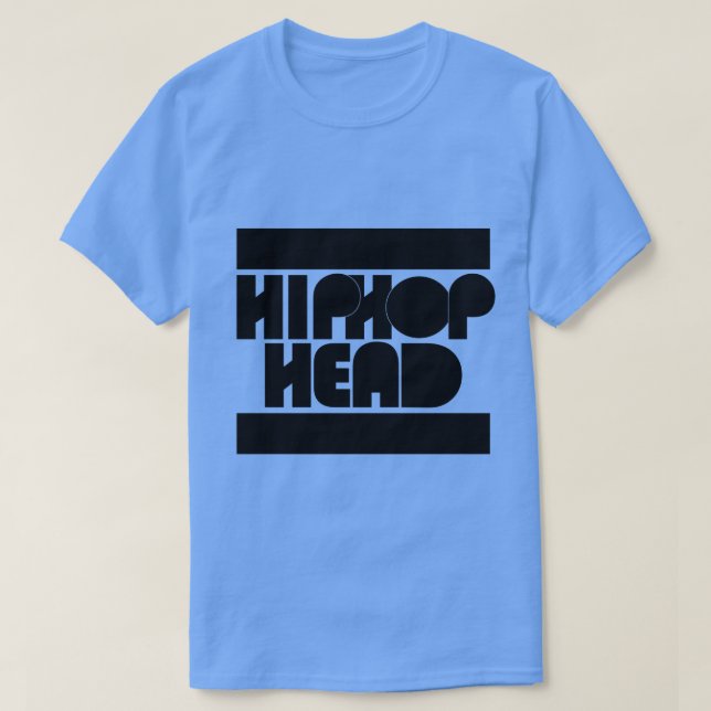 Camiseta Cabeça HipHop (Frente do Design)