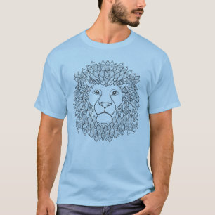 Camiseta Cabeça inspirada do leão