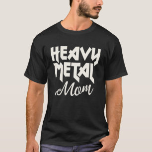 Camiseta Cabeça Metálica De Duro E Rolha Da Mãe De Metal Pe