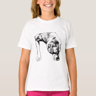Camiseta Cabeça Para Baixo, Coração Aberto