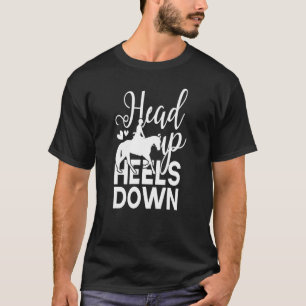 Camiseta Cabeça Para Cima Cabeça Para Baixo Cavaleiro Eques