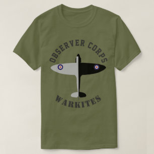 Camiseta Cabeça-quente do corpo do observador de Warkites