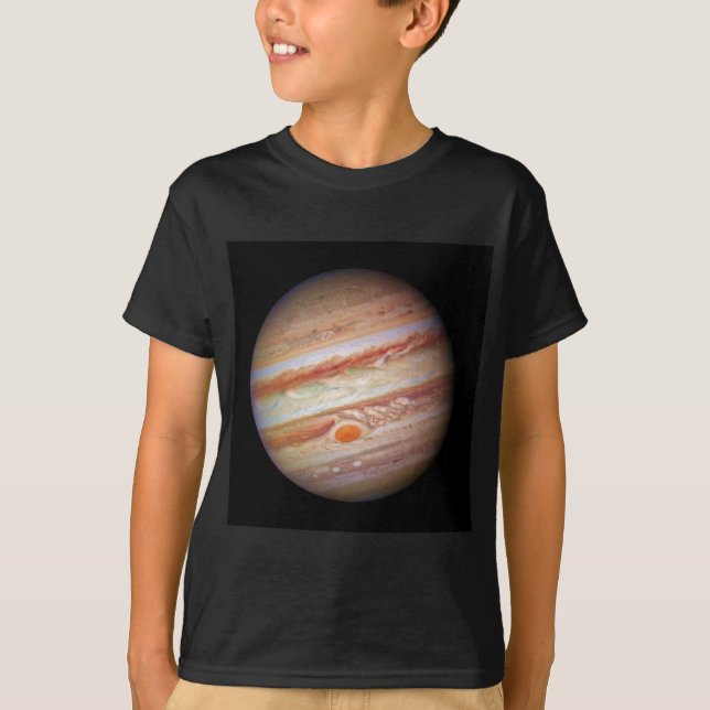 Camiseta Cabeça vermelha do ponto do ` de JUPITER do (Frente)