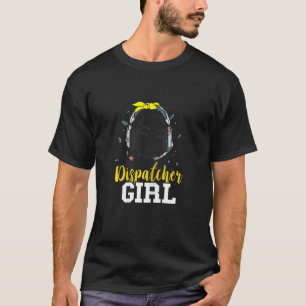 Camiseta Cabeçalho da Garota do Despachante Linha Amarela f