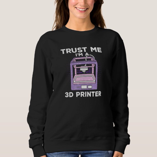 Camiseta Cabeçalho De Impressão 3d Para Um Impressão 3d E U (Frente)