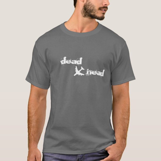 Camiseta Cabeçalho do Morto da linha aérea (Frente)