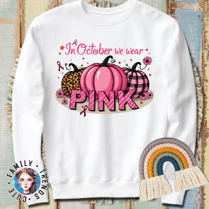 Camiseta Cabeçalho Rosa de Suporte à Consciência do Cancer 