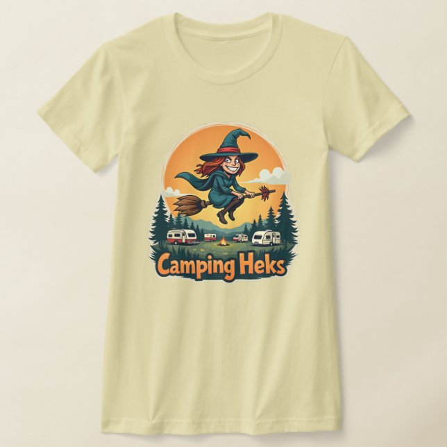 Camiseta "Cabeças de acampamento" (Postura )