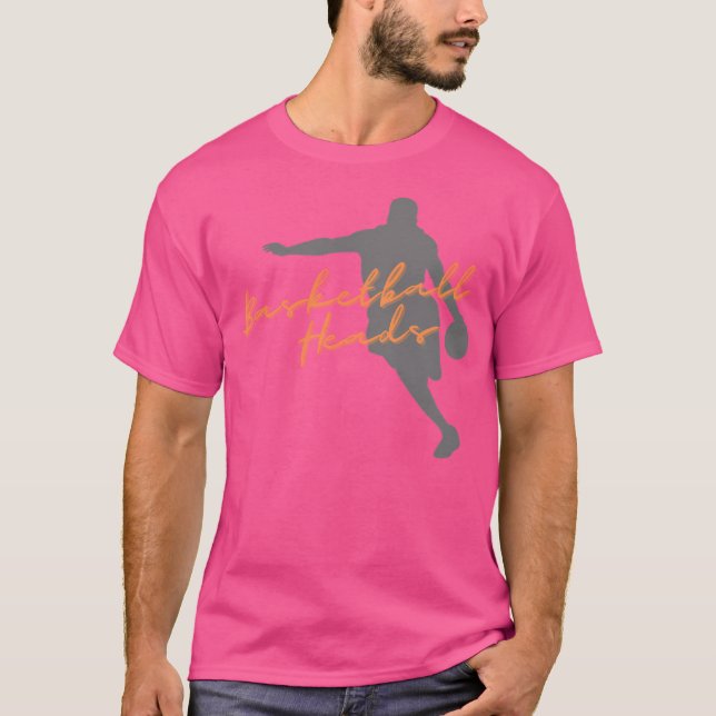 Camiseta Cabeças de basquete (Frente)