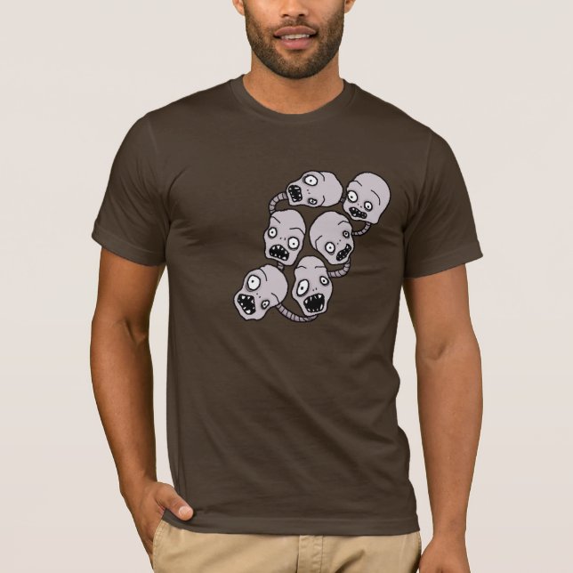 Camiseta cabeças de fala (Frente)